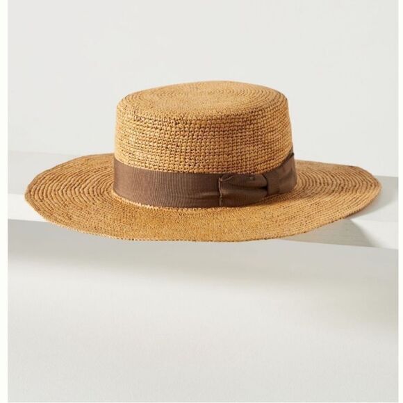 Anthropologie Eleganicia Tropical Boater hat new wtags Elegancia Tropical Olas Boater | Anthropologie main image 4